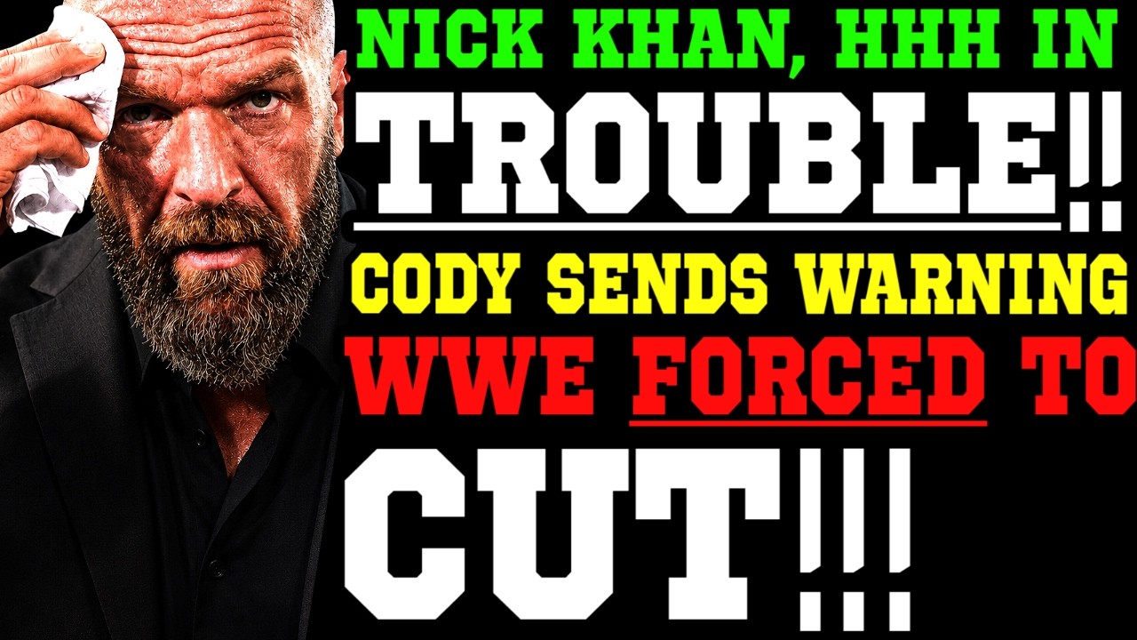 WWE News! Triple H & Nick Khan In Trouble! WWE Forced To Cut Away! Cody Warns! Another Retirement! background