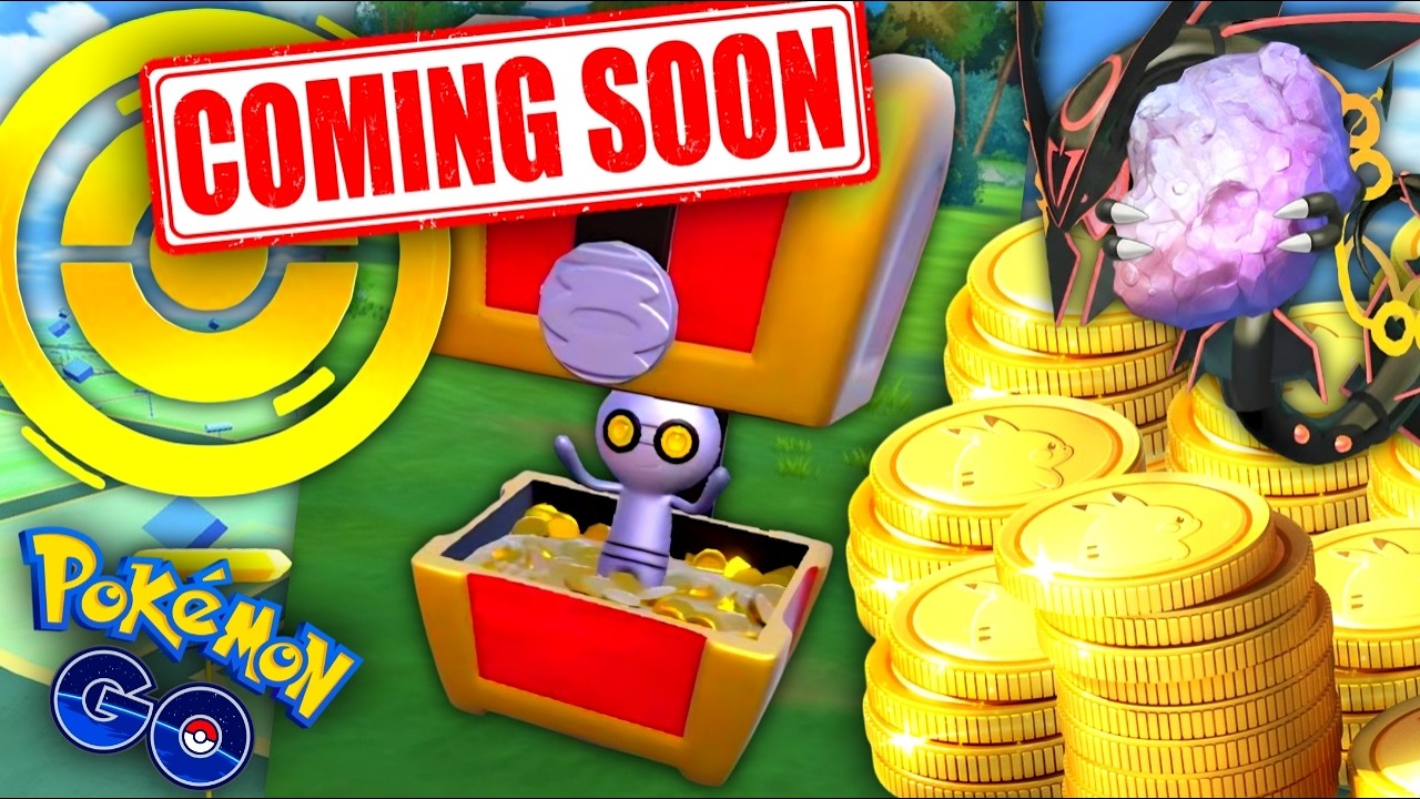 *POKECOIN NEWS & CHEST FORM GIMMIGHOUL NO MORE SWITCH NEEDED?* Pokemon GO news
