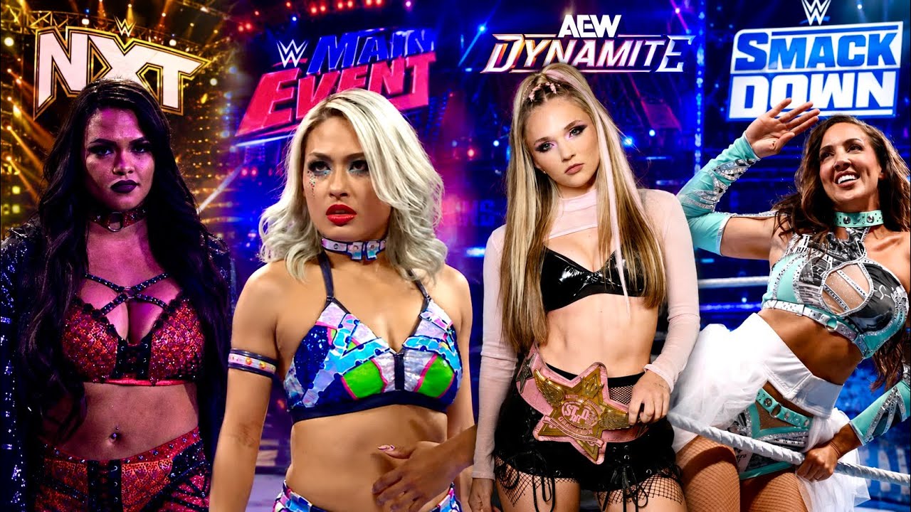Best Women’s Wrestling Moves Of The Week : WWE & AEW | ALexaBanks. background
