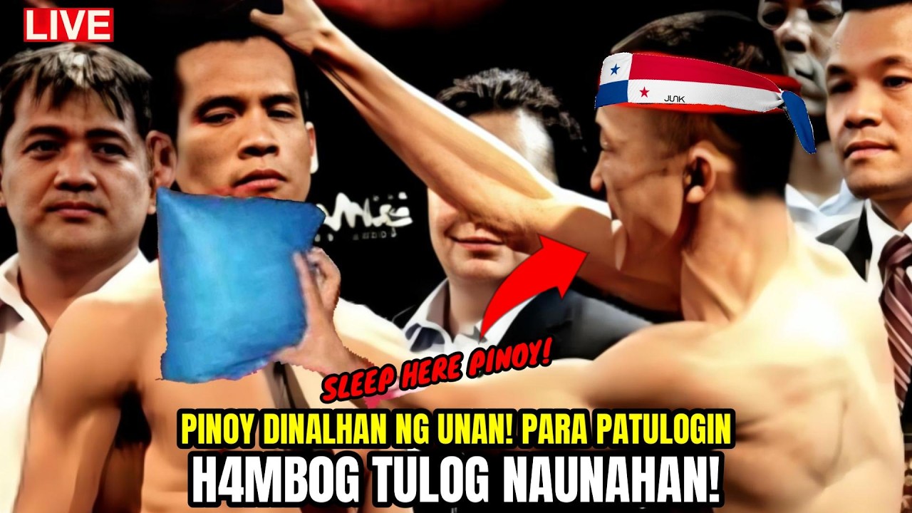 PINOY DINALHAN NG UNANG PARA PATULOGIN! H4MBOG BAGSAK NA OXYGEN NAUNAHAN! backdrop