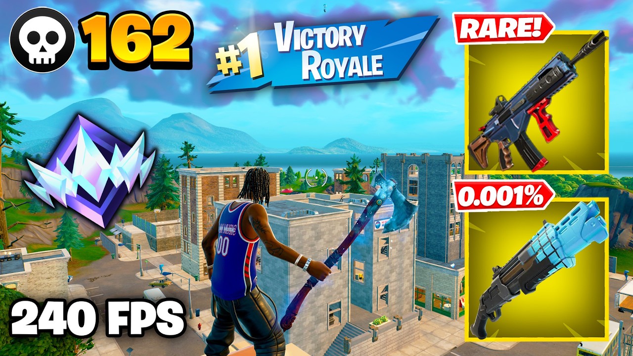 162 Elimination "RANKED RELOAD" Gameplay Wins (Fortnite Chapter 7 Keyboard & Mouse)
