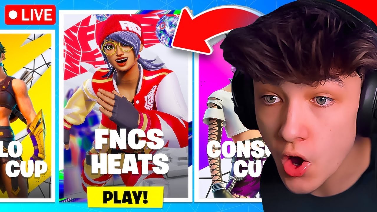 🔴LIVE! - FNCS HEATS TOURNAMENT, CAN WE QUAL FOR GRANDS?! (Fortnite)
