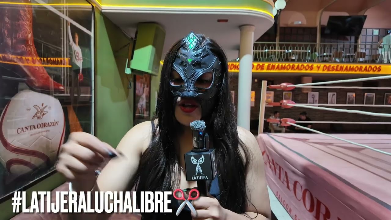 Sagitarius: Soy afortunada de haber luchado con la vieja guardia, multicampeona que habla en el ring backdrop