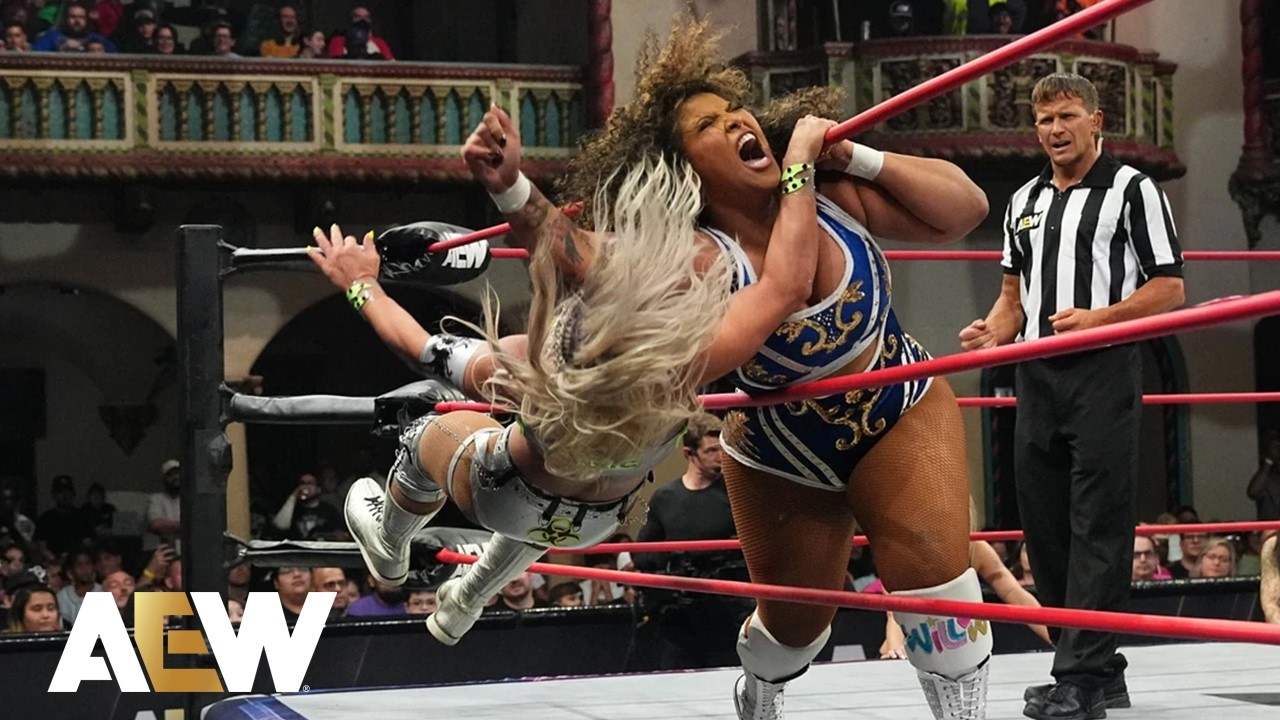フルマッチ:テクラ vs ウィロー・ナイチンゲール #AEW Collision 2025/7/31 background