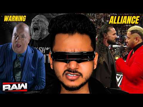 Seth Rollins and Solo Sikoa Alliance | Paul Heyman Warning | WWE Raw | 21 July 2026 | Hindi Review background