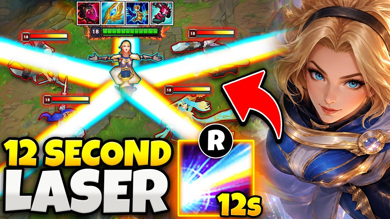 What happens when Lux gets a 12 second ult cooldown... (MAX ABILITY HASTE)