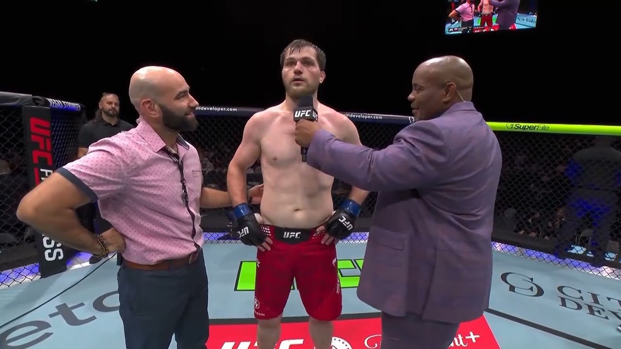 UFC Абу-Даби: Мухаммад Саидов - Слова после боя background