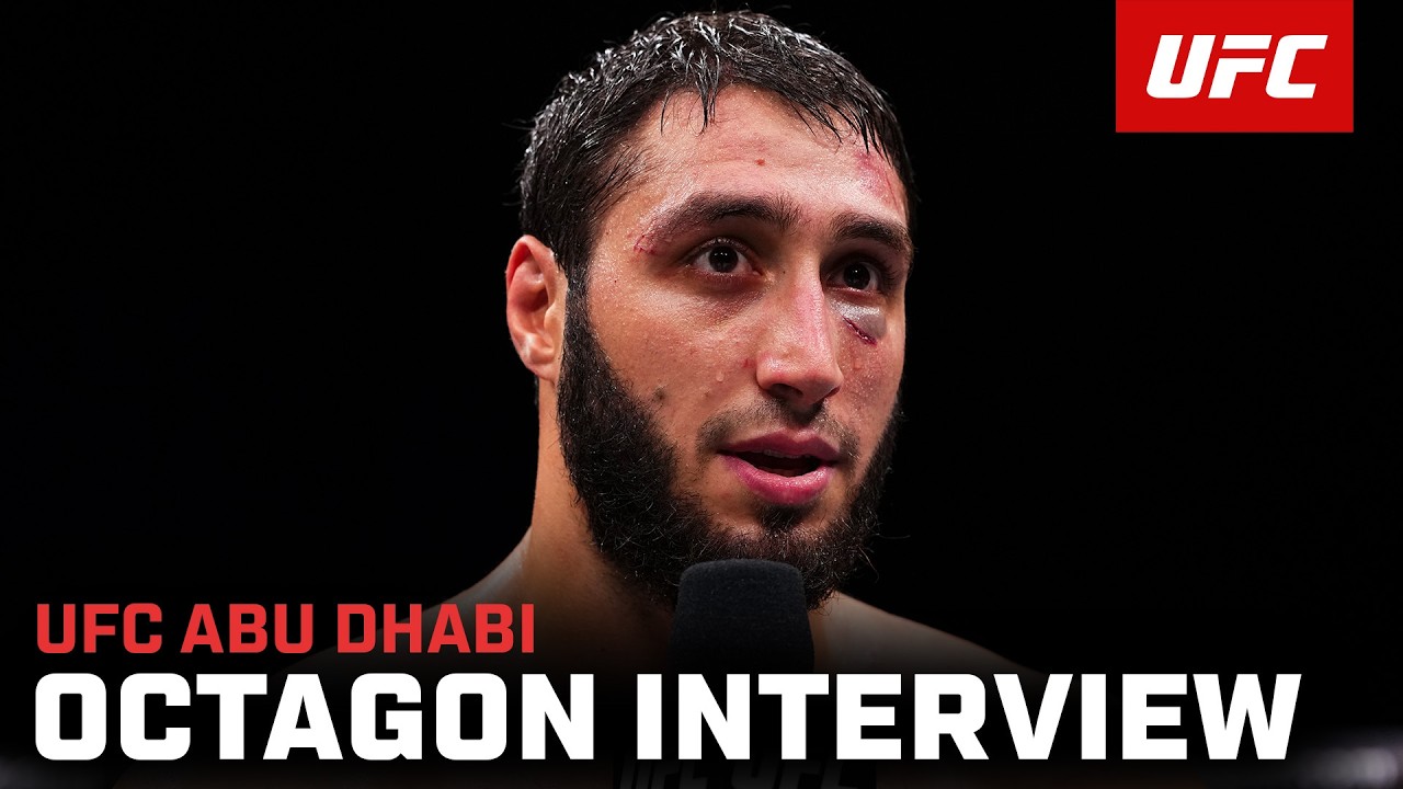 Magomed Tuchalov Octagon Interview | UFC Abu Dhabi backdrop