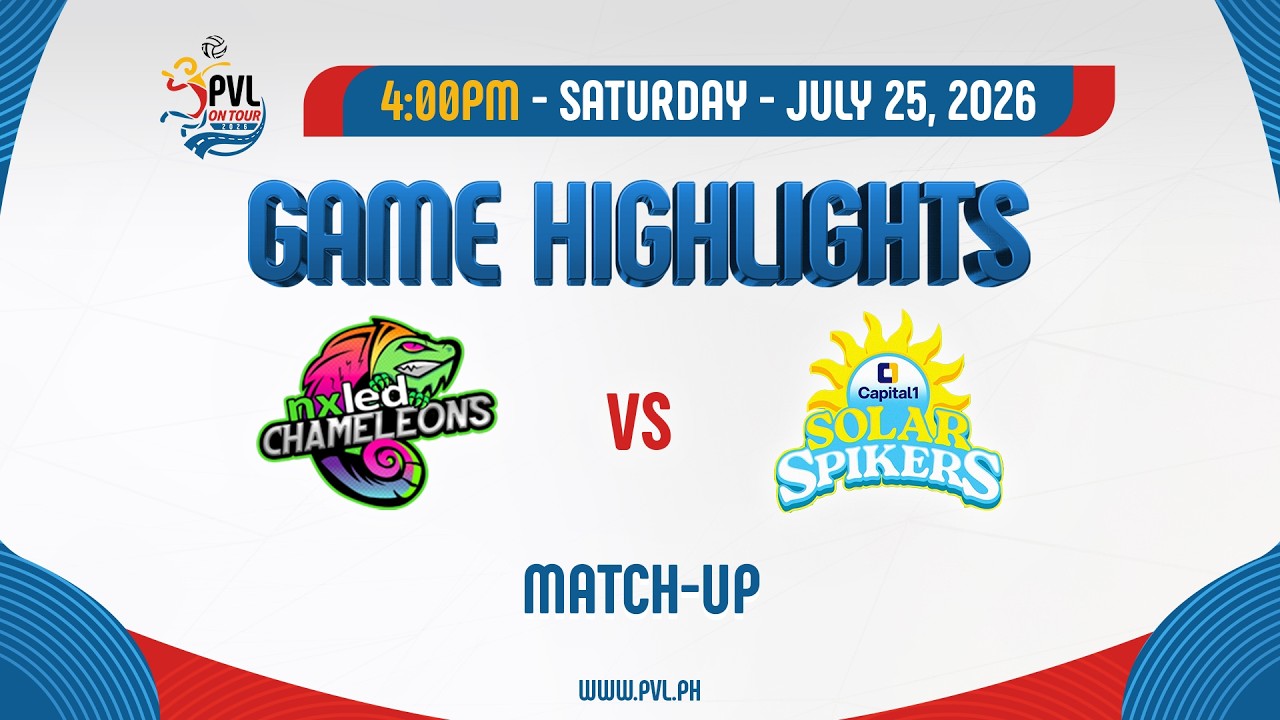 Nxled vs. Capital1 - Match Highlights | 2026 All-Filipino Conference background