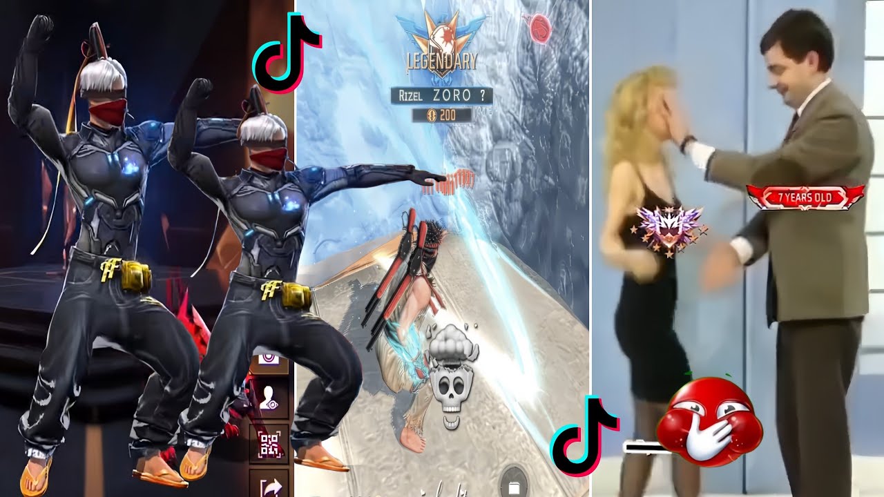 BEST VIDEO FREE FIRE 😨💀 EDITS TIKTOK TROLL FACE 🥵🥶 P.278