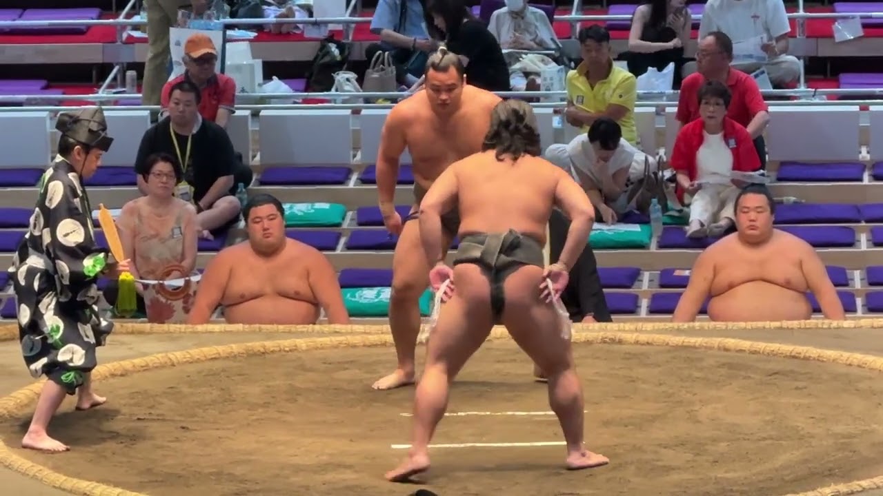 速報❗️二子山部屋 高原vs 出羽大海【大相撲令和8年7月場所】14日目 futagoyama TAKAHARA×DEWATAIKAI【SUMO JUL DAY14】2026/07/25 名古屋場所 background