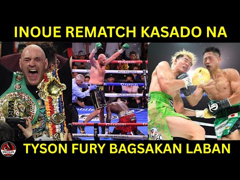 Tyson Fury BAGSAKAN ang Laban KNOCKOUT | Inoue Rematch KASADO na! | Garcia 100x TALUNIN si Haney! background