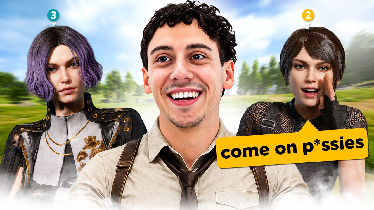 TGLTN Teams up with a CRAZY Girl Duo in PUBG..
