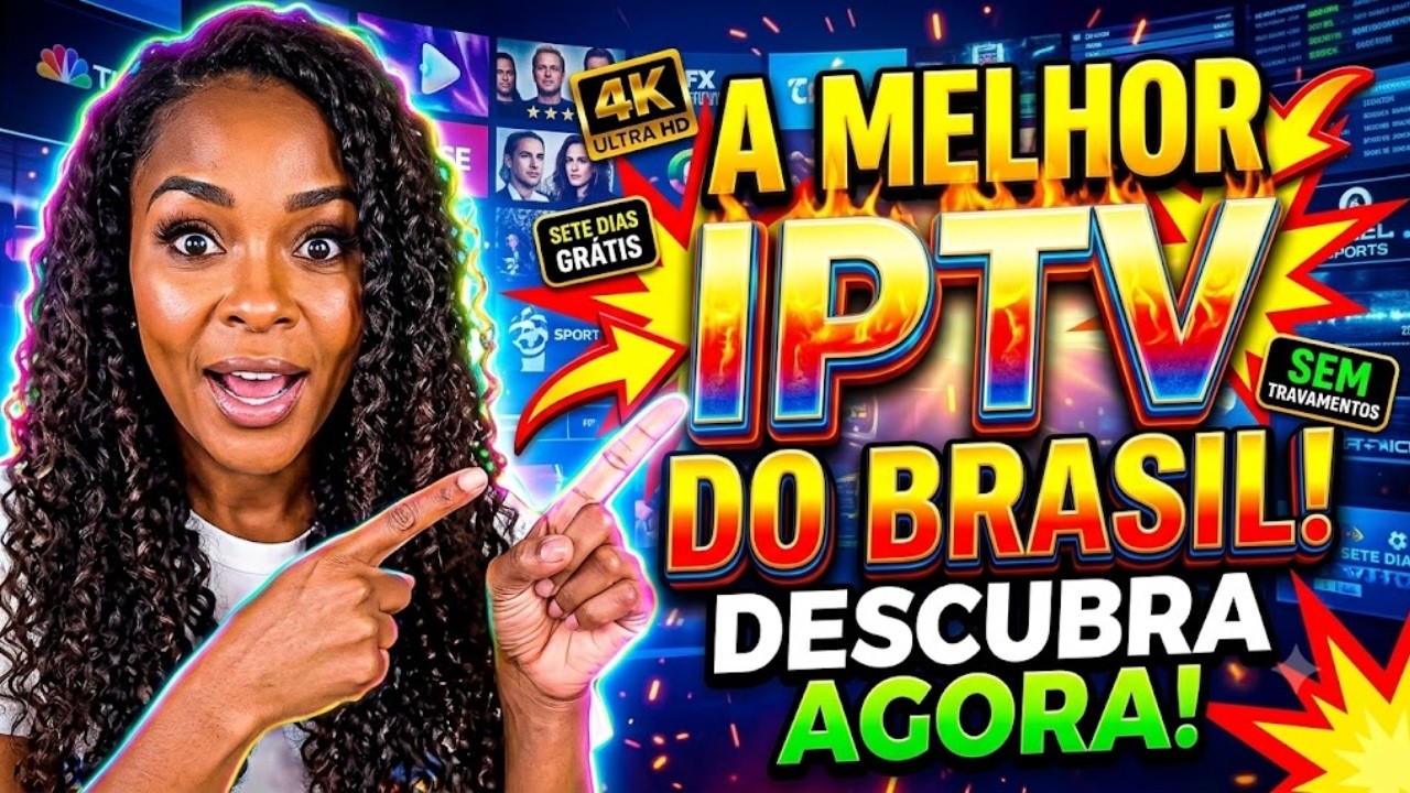 Melhor IPTV do Brasil? Consegui Encontrar aqui no Mercado a Melhor IPTV da Atualidade background