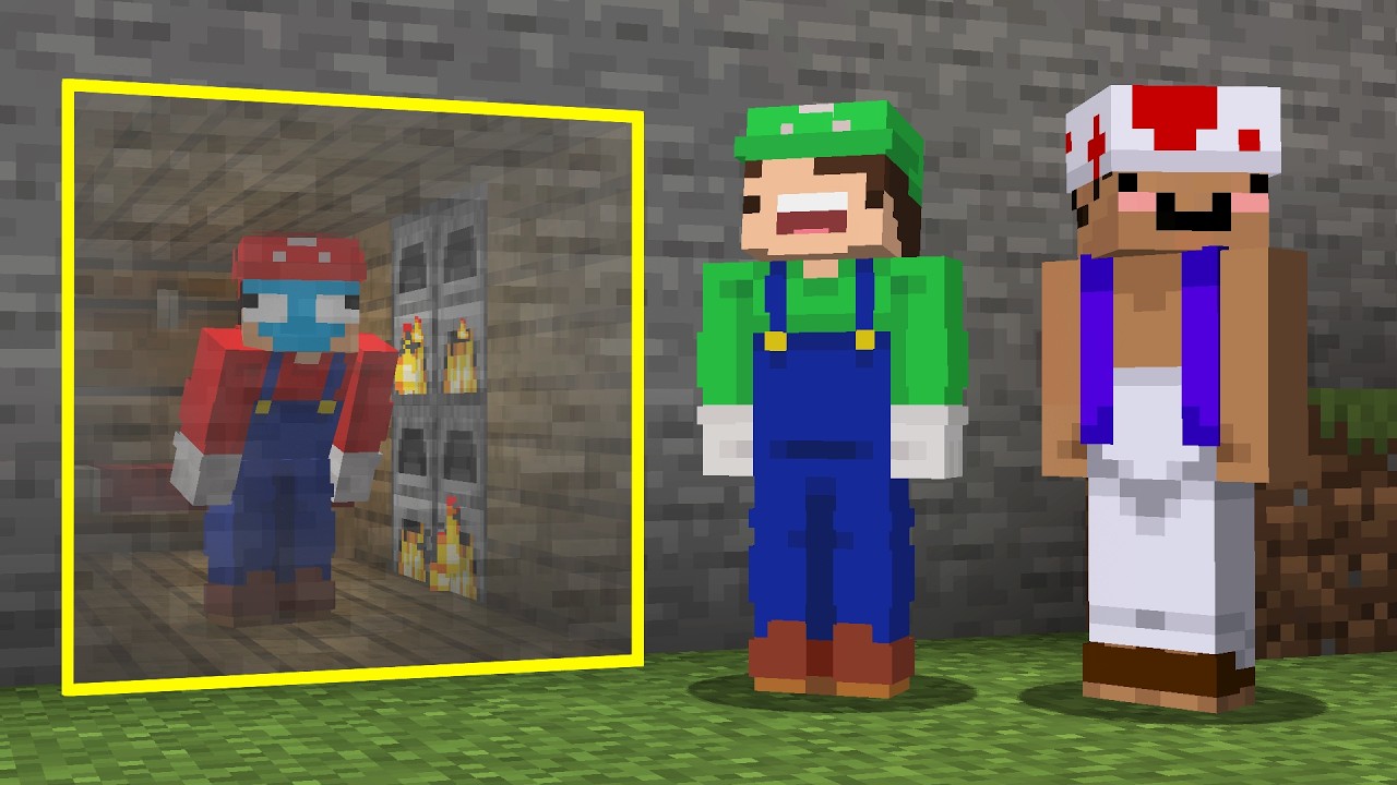 Build Minecraft's Most Secret Base, You Win... background