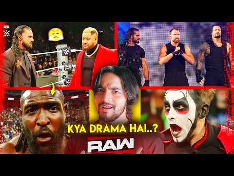 'RAW is Cooking❌ | F***ing✅' The Shield, Seth Rollins, Bloodline - WWE Raw Highlights background