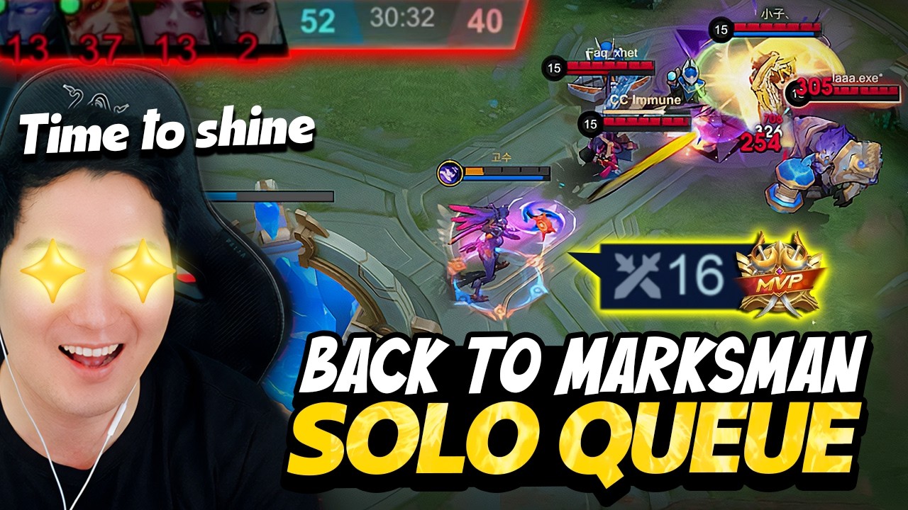 Gosu General is BACK on Marksman | Mobile Legends Karrie background