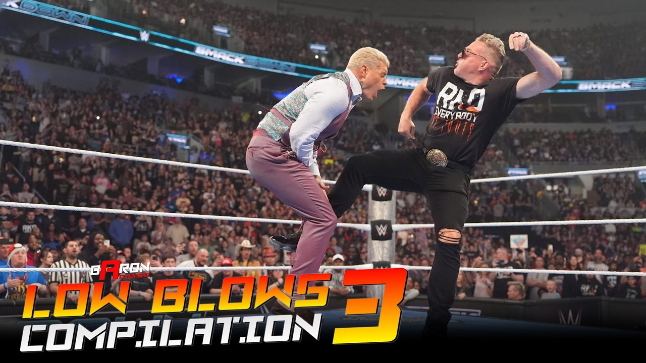 WWE Low Blow Compilation EP.3 💔 background