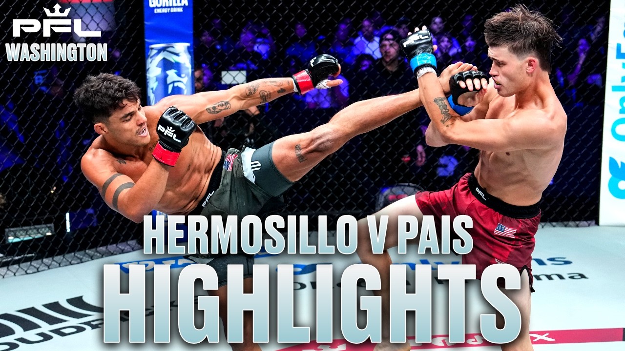 Two PFL Debutants Put On A Show 🔥 | Noah Hermosillo v Jacob Pais - Fight Highlights | PFL Washington
