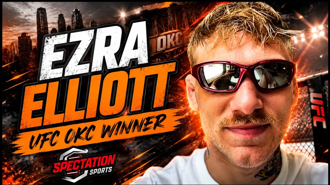 Undefeated Ezra Elliott says it 'would be sick' to fight on Noche UFC card background