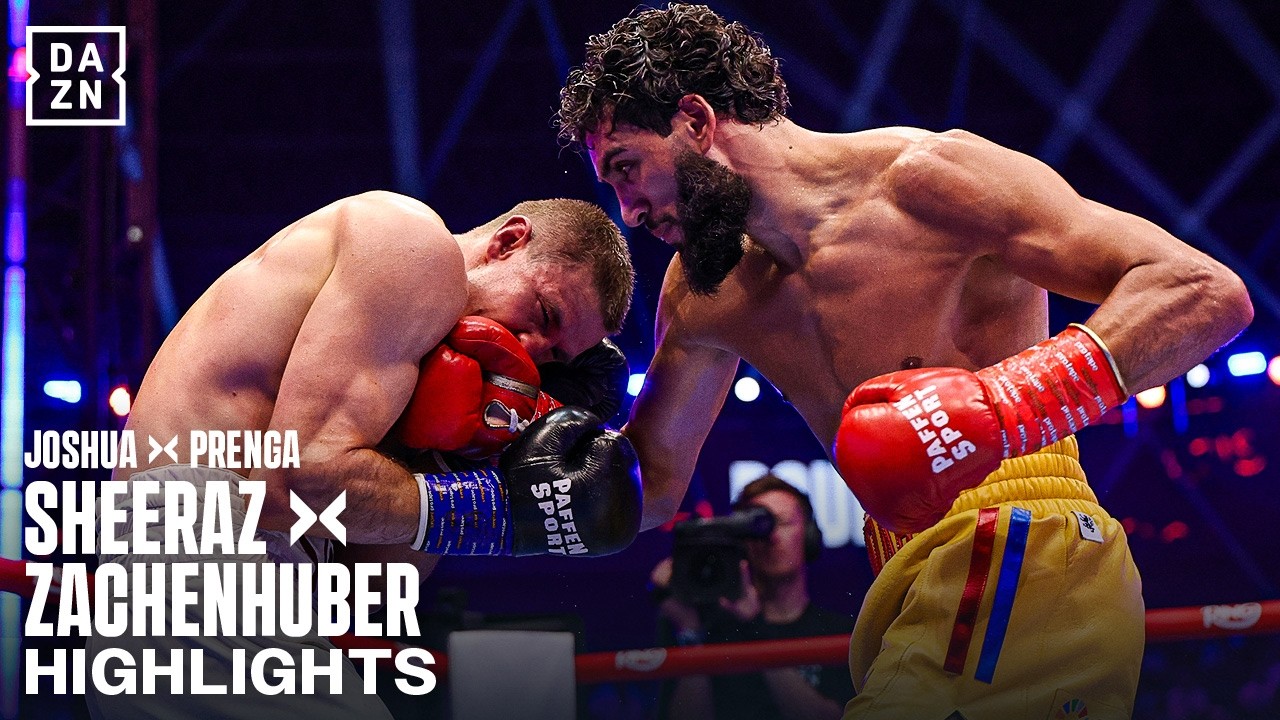 HIGHLIGHTS | Hamzah Sheeraz vs. Simon Zachenhuber background