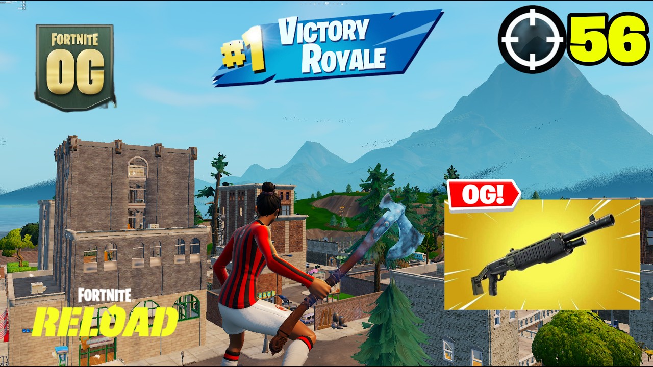 56 Elimination Solo "RELOAD” Gameplay Wins (Fortnite Chapter 7 PS5 Controller)