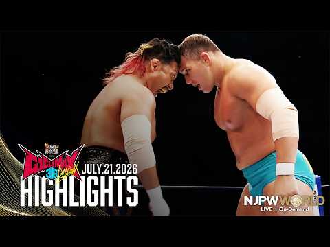 【ハイライト】#G1CLIMAX36 2026年7月21日 | G1 CLIMAX 36 Day4|7/21/26 background