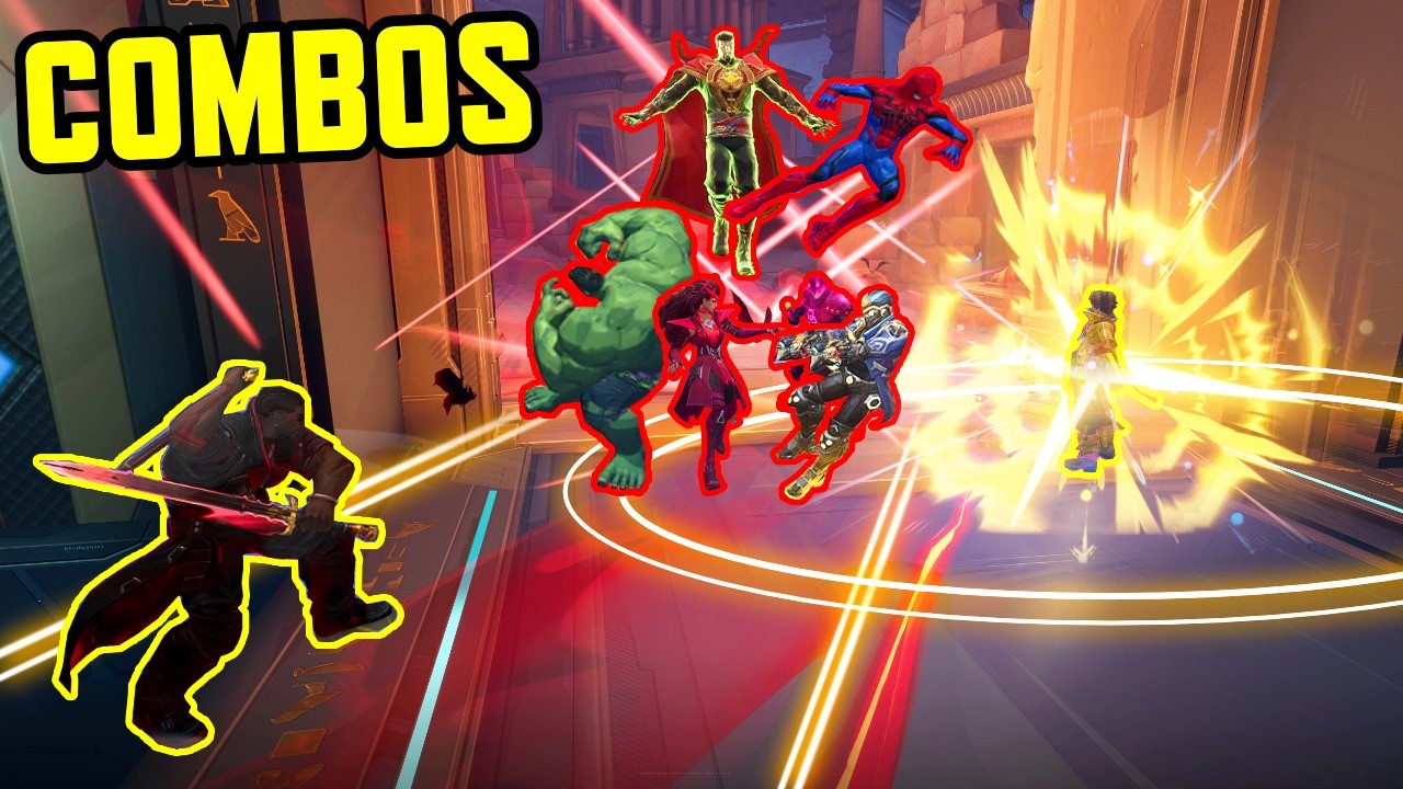 17 Minutes of Marvel Rivals PERFECT Combos background