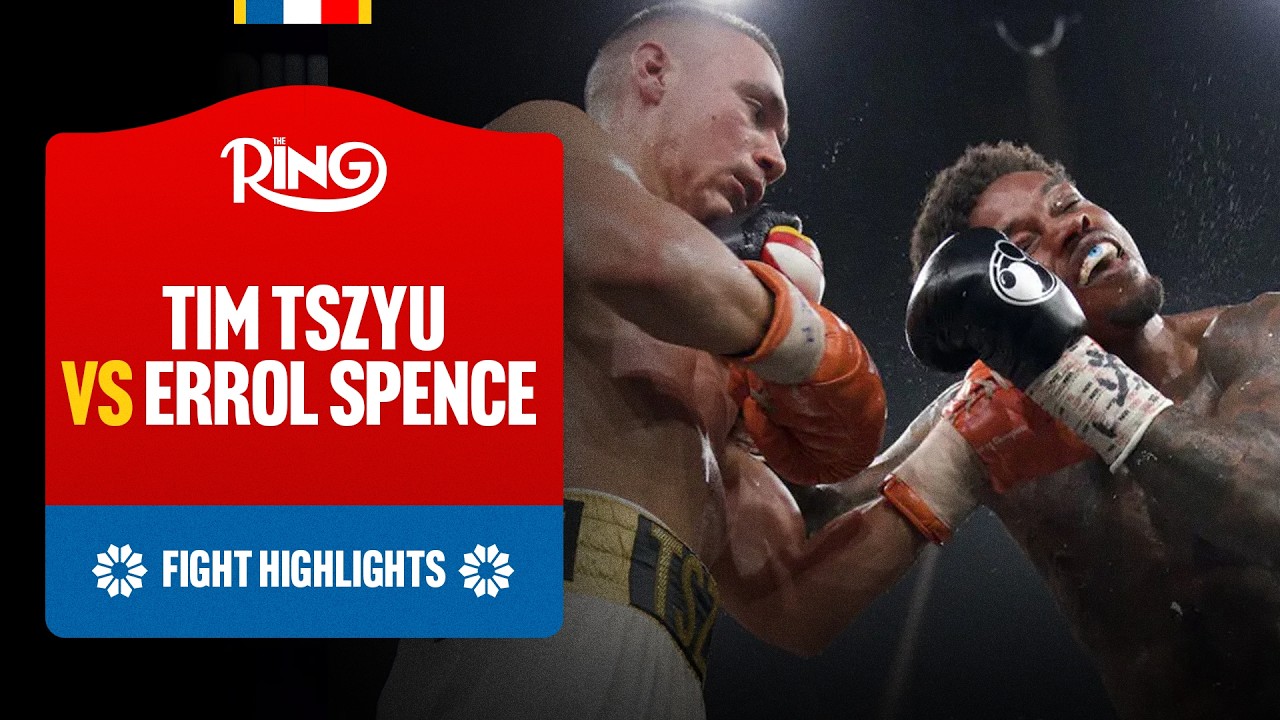 RETIREMENT FOR SPENCE! Tim Tszyu vs Errol Spence Jr | FIGHT HIGHLIGHTS
