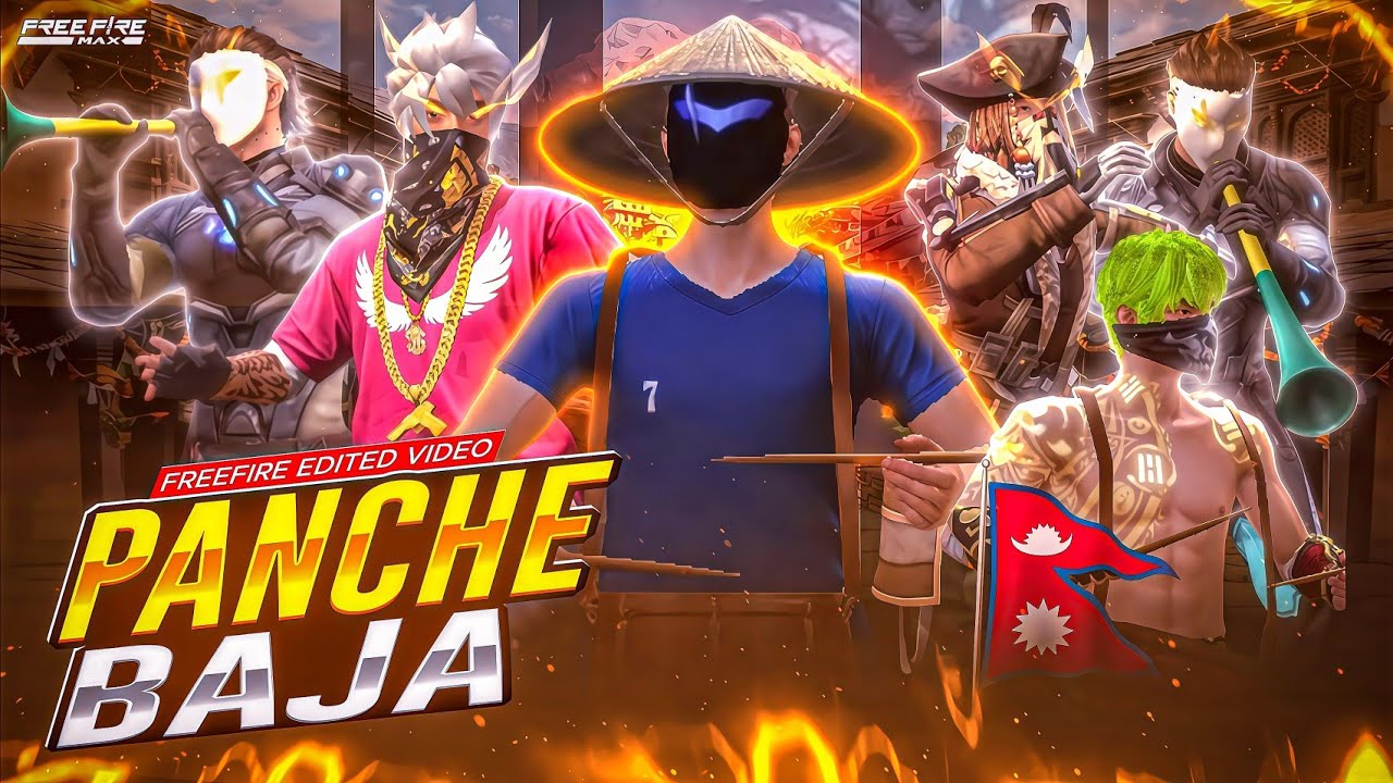 Panche Baja- Freefire Edited Video❤️