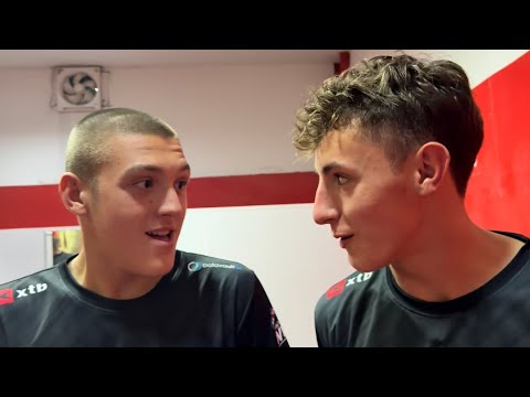 ‘MOVE OUT OF MY WAY’ FURY COUSINS GET HEATED AFTER WACH WIN | GYPSEY PRINCE & JOHN BOY FURY | JOSHUA background