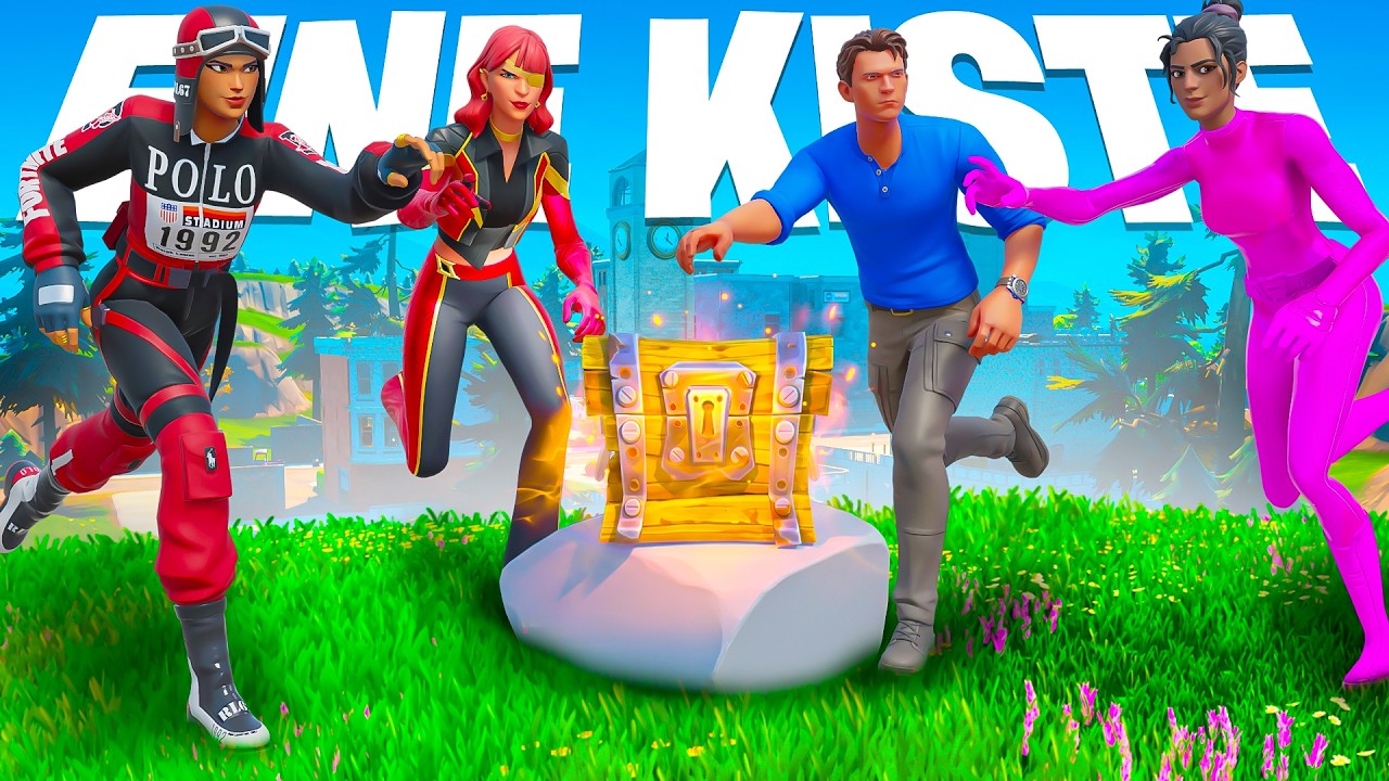 NUR EINE KISTE CREATOR BATTLE IN FORTNITE 🏆 backdrop