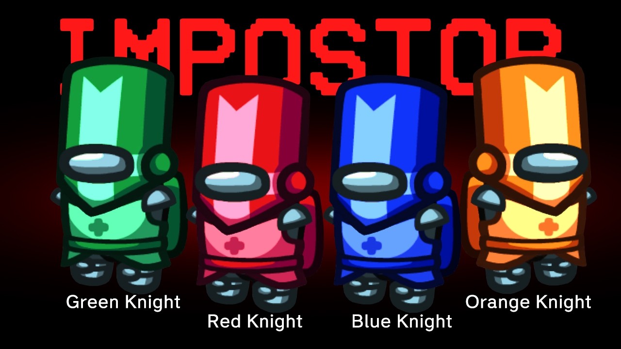 Among Us but Castle Crashers are the Impostors