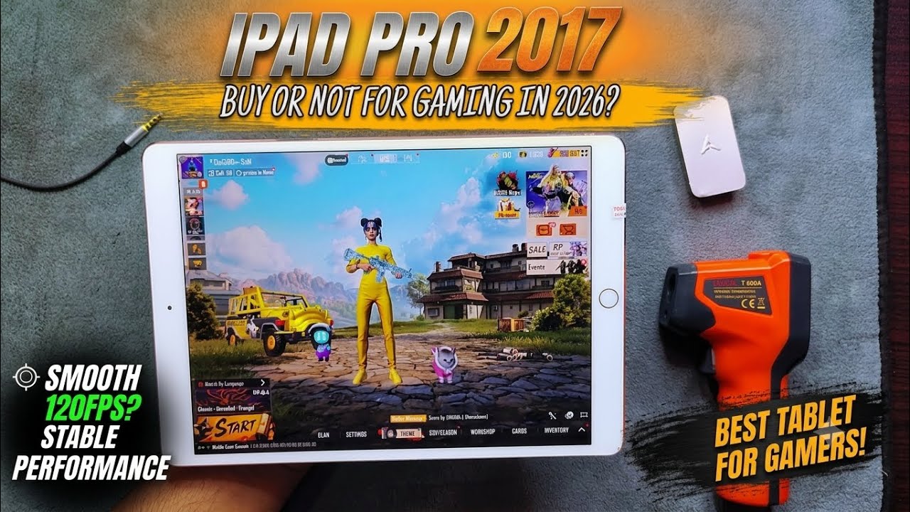 iPad Pro 2017 PUBG Test in 2026 | Price | Graphics & Fps | Heat & Lag | Battery & Gyro | Electro Sam