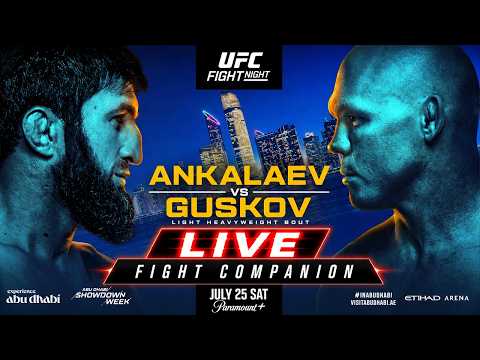 UFC ABU DHABI LIVESTREAM ANKALAEV VS GUSKOV FULL FIGHT NIGHT COMPANION & PLAY BY PLAY