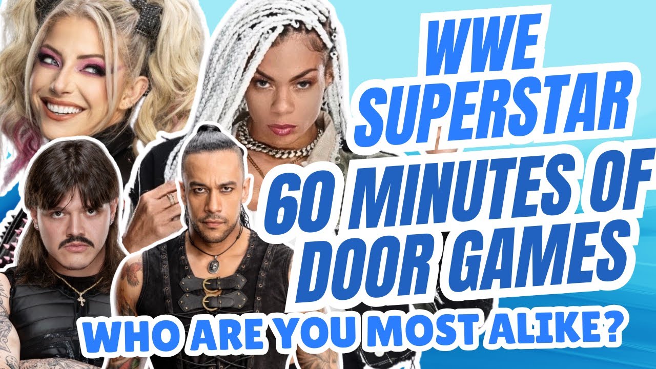 60 Minutes of WWE Superstar Door Games! | Which Superstars Are You Alike?