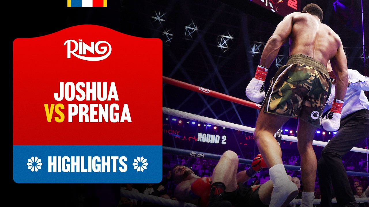 NEAR DISASTER! Anthony Joshua RISES And Stops Kristian Prenga | FIGHT HIGHLIGHTS