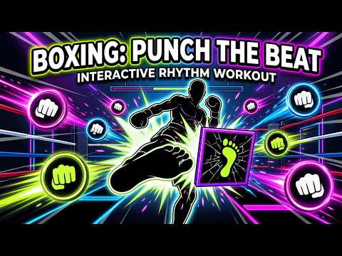 π₯ BOXING: PUNCH THE BEAT π₯ Full Body Rhythm Workout π΅ Immersive Warm Up