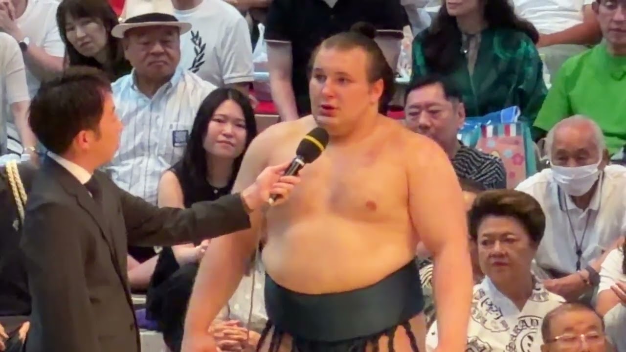 速報❗️安青錦優勝インタビュー【大相撲令和8年7月場所】千秋楽 2026/7/26