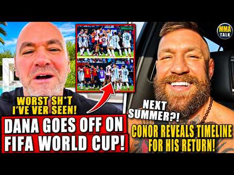 Dana White GOES OFF on the FIFA World Cup! Covington vs. Belal Muhammad CANCELED! Khamzat SQUATS 550