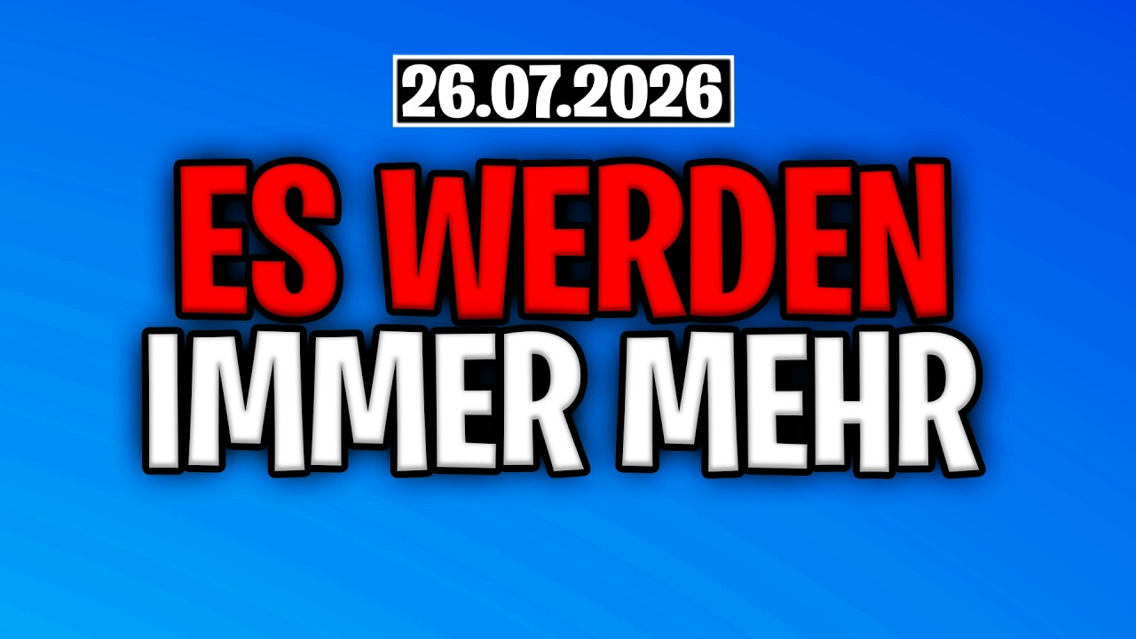 Fortnite Daily Item Shop 26.7.2026 | ES WERDEN IMMER MEHR backdrop