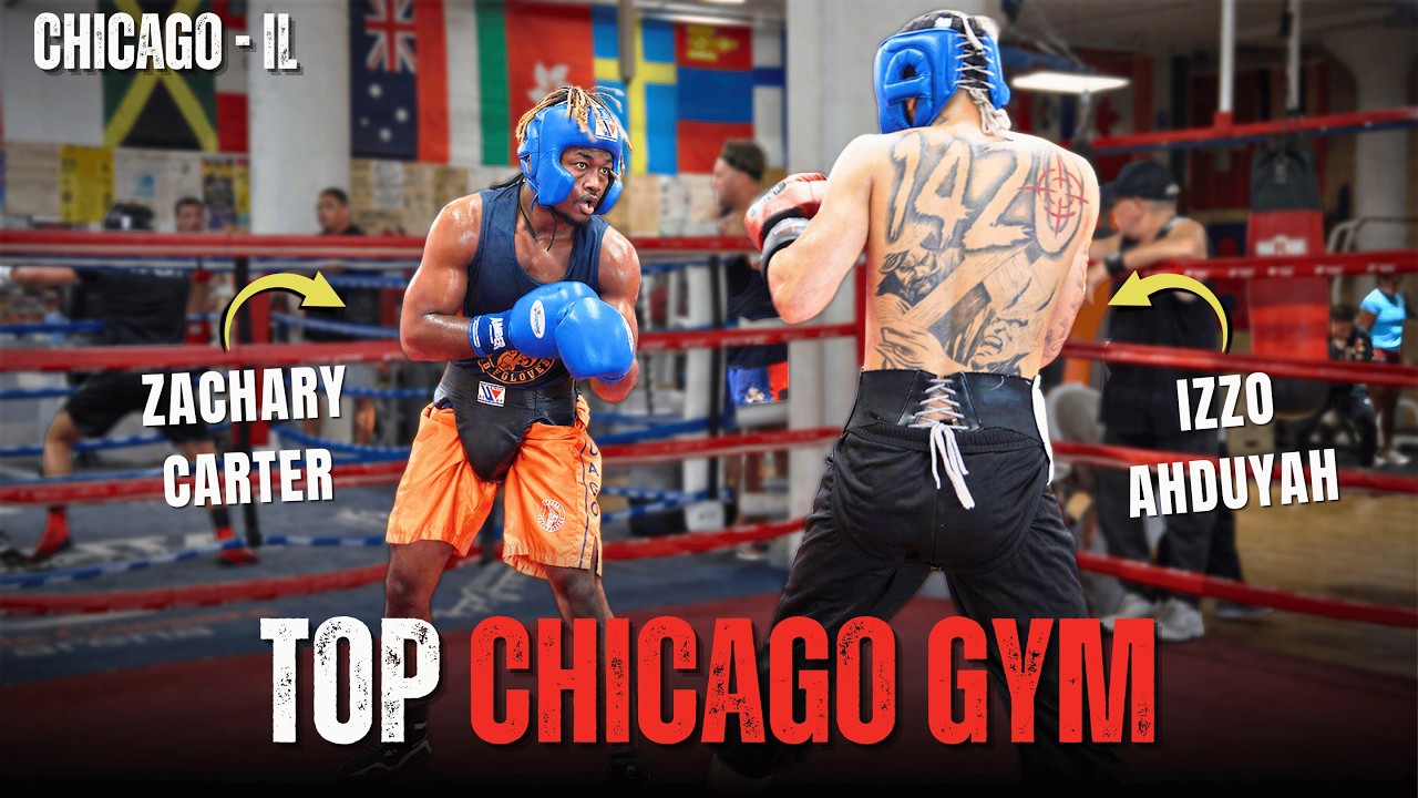 THE MECCA! TALENTED Chicago Boxers UNLEASH SKILLS In OPEN SPARRING!