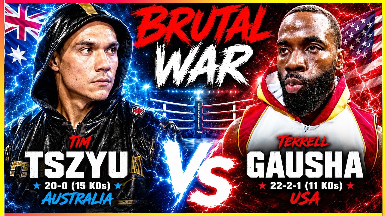 BRUTAL WAR That Shocked The World | Tim Tszyu vs Terrel Gausha
