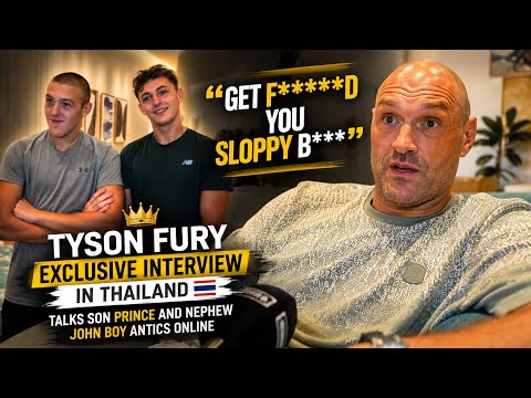 ‘GET F******D’ Tyson Fury DOES NOT HOLD BACK | ANTHONY JOSHUA | PRINCE & JOHN BOY FURY KICK VIDEOS