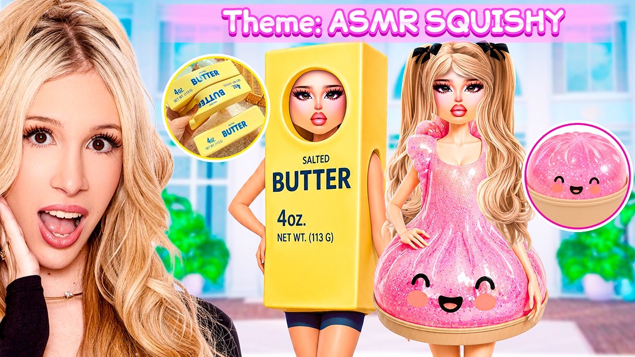 I Let VIRAL SQUISHIES Pick My Outfits in DRESS TO IMPRESS!