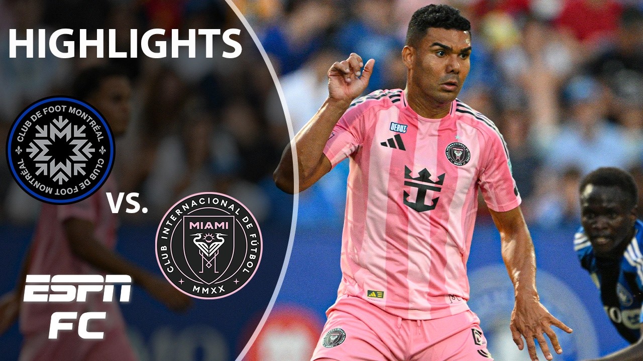 Casemiro makes MLS debut đ CF Montreal vs. Inter Miami | MLS Highlights | ESPN FC background