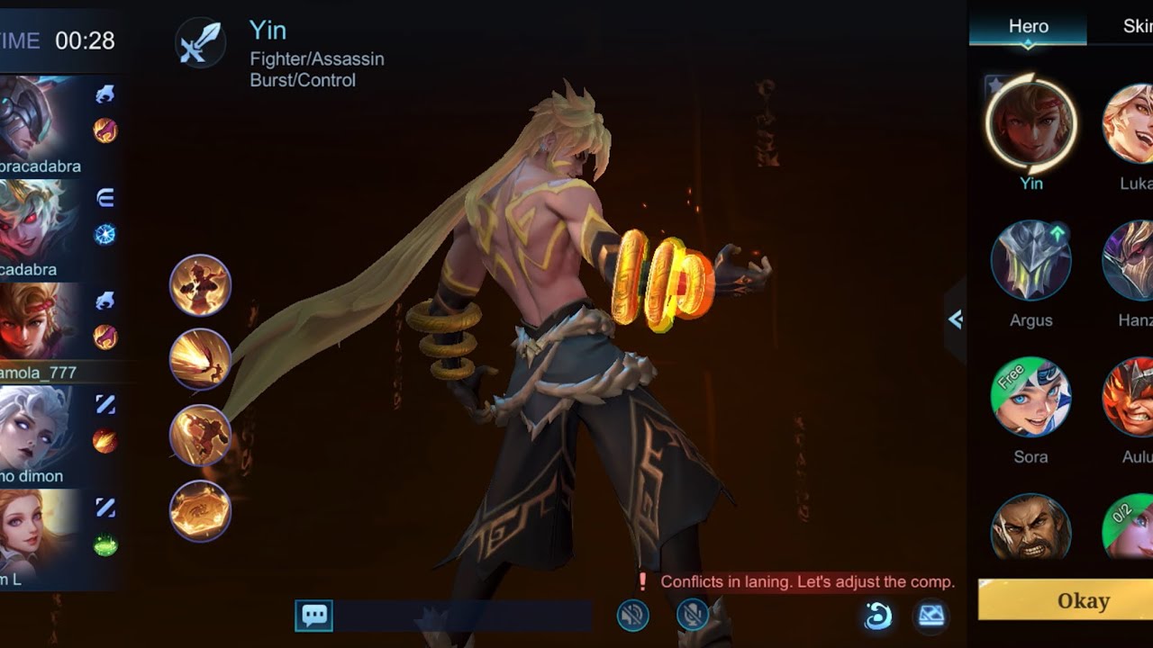 YIN MONTAGE / MOBA LEGENDS BANG BANG