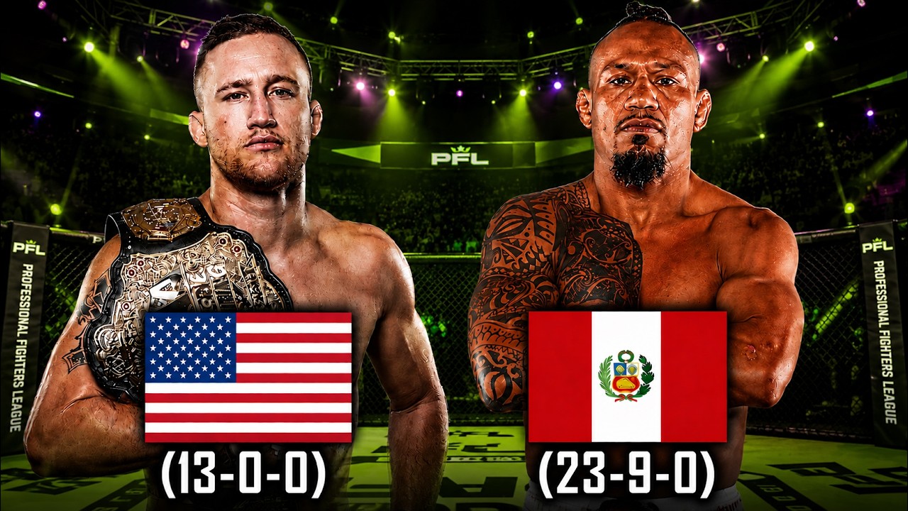Justin Gaethje vs Luis Palomino 1 Was CHAOS π³ backdrop