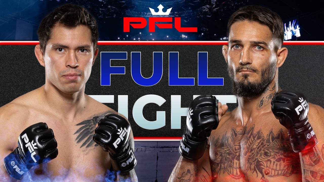 FIRST ROUND STOPPAGE | Jesus Pinedo v Joey Ruquet | Full Fight | PFL Austin