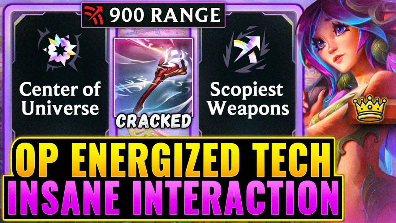 900 Range Melee Champion: OP Energized Build Synergies | League Arena Gameplay backdrop
